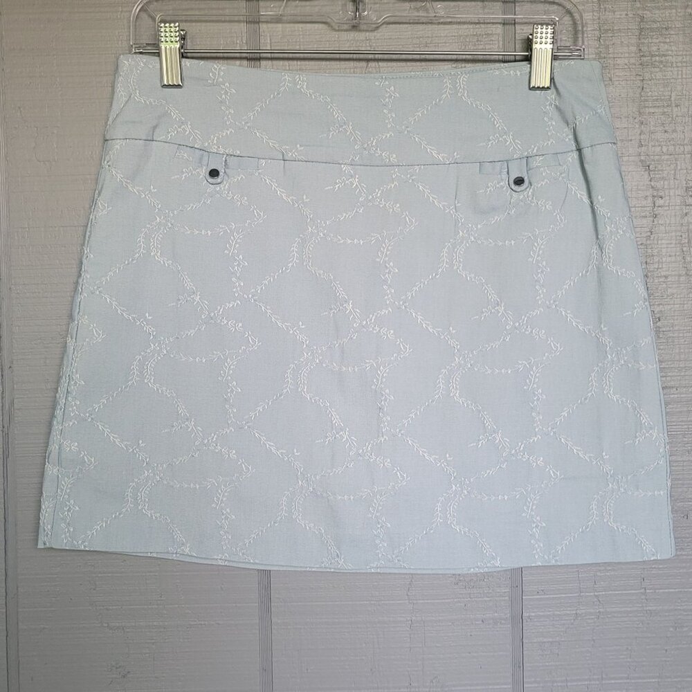 Attyre Petite Ladies Embroidered Tennis-Golf Skort. Size 6P